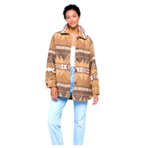 BB Dakota Steve Madden oversized Aztec shacket size medium